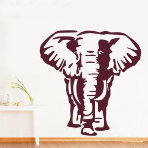 Big Elephant Nursery Cute Huge Home Art Decals..