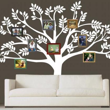 Custom Family Tree Decal Vinyl Wall Decal Photo..