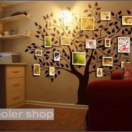 Tree Photos Decal,vinyl Wall Decal ,nursery Custom..